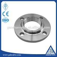 China Supplier Carbon Steel Ansi B16.5 A105 Rf 150# Threaded Flange